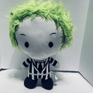 Toy Factory Beetlejuice Plush No Mouth Movie Warner Bros Stuffed Doll 12"